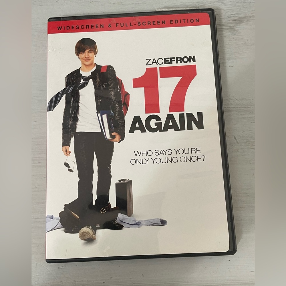 17 Again DVD * Zac Efron * Matthew Perry